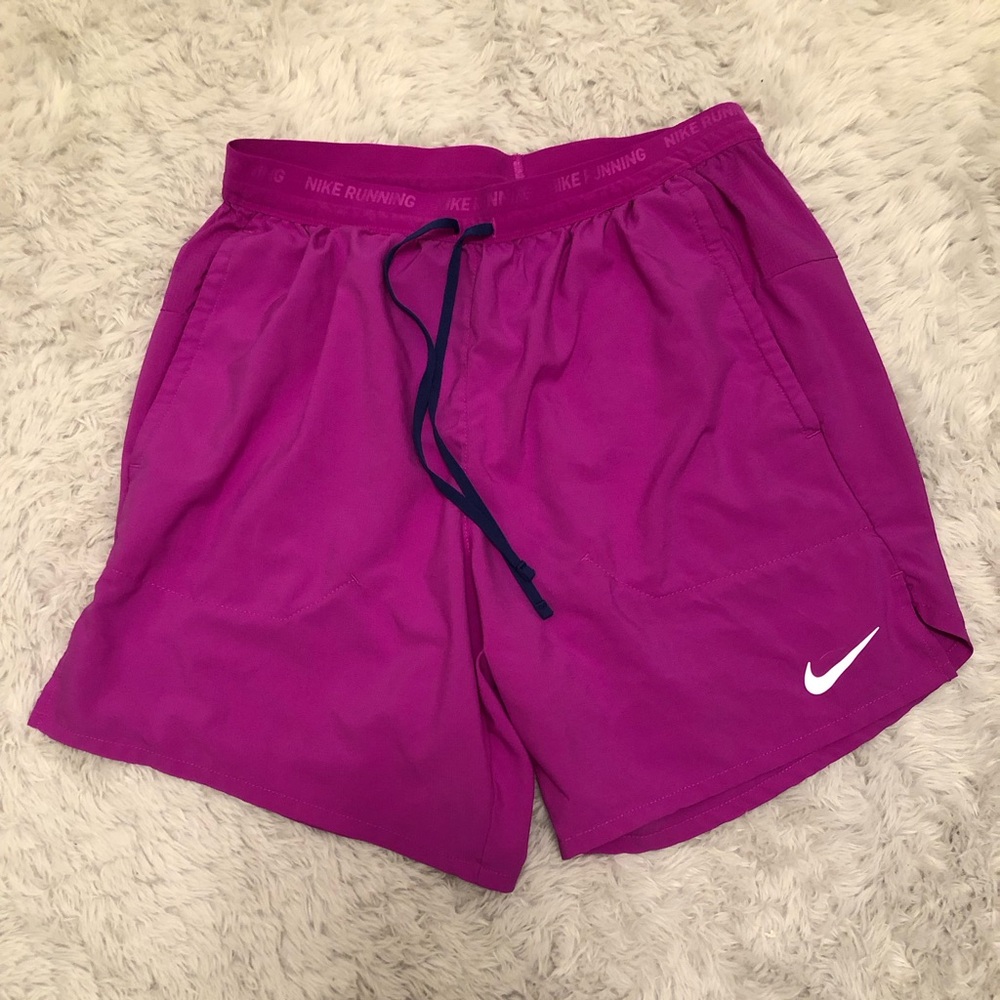 Purple Nike Running Shorts